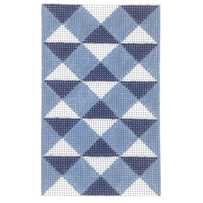 Blue Tile Glasses Case