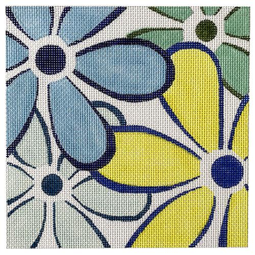 Blue & Yellow Daisies