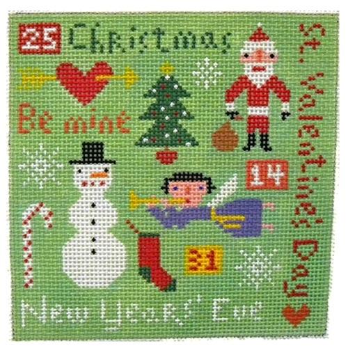 Holiday Seasons Sampler - Winter
