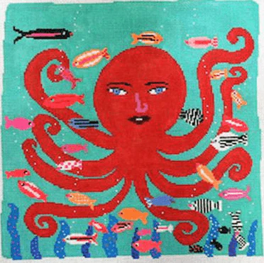 Red Octopus