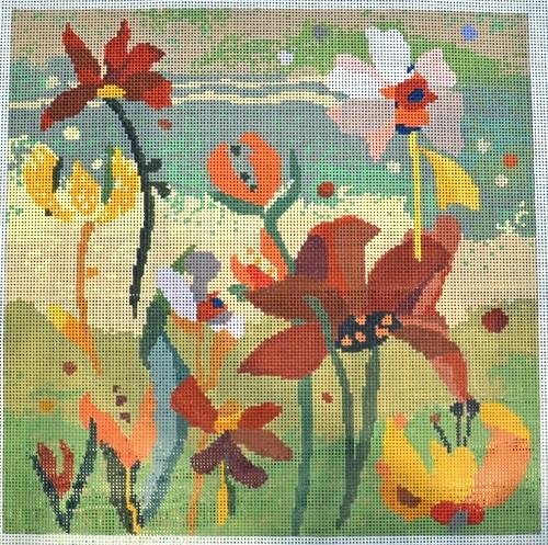 Collage Bouquet - Gold