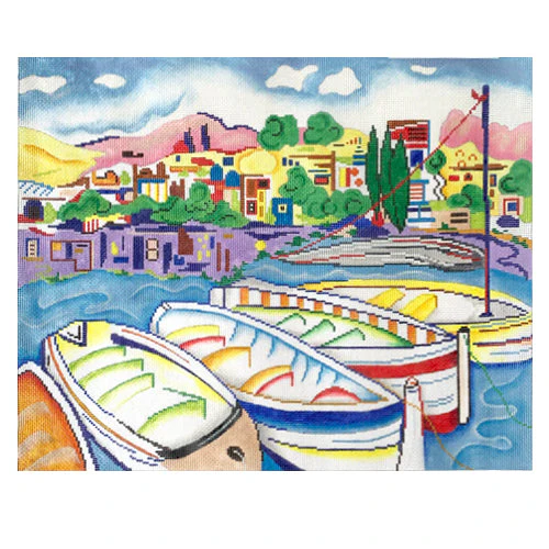 Boats in Soft Colors