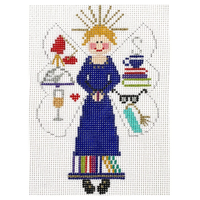 Bookclub Angel with Stitch Guide