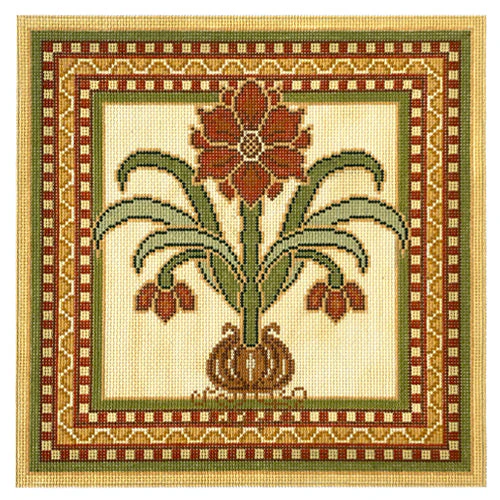 Botanica Floral Insert A in Shades of Orange