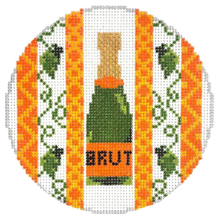 Bottle of Champagne Coaster