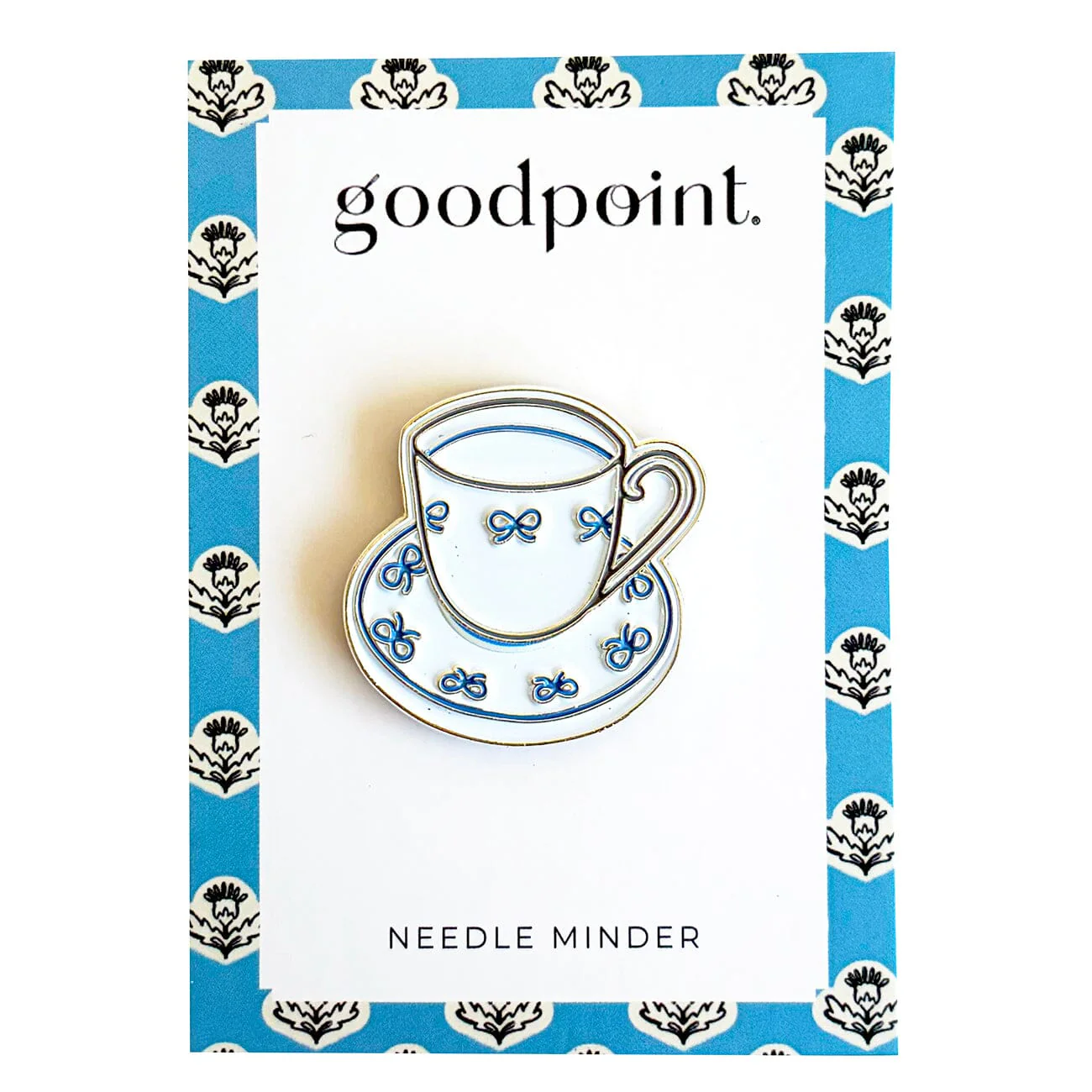 Bow Teacup Needleminder