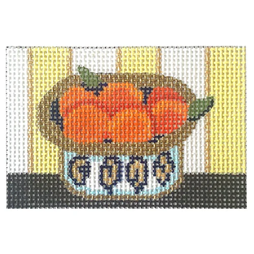 Bowl of Oranges Wallet Insert