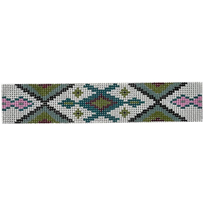 Bracelet - Aztec Olive & Pink