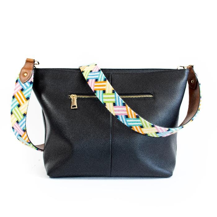 Bright Woven Ribbon Crossbody Strap - Image 2
