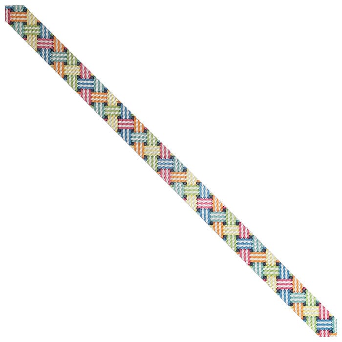 Bright Woven Ribbon Crossbody Strap - Image 5