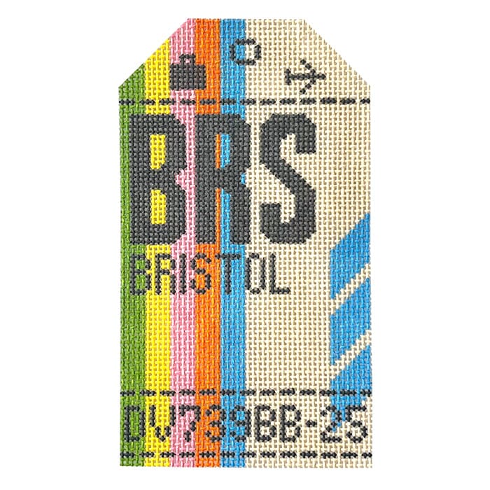 Bristol BRS Retro Travel Tag