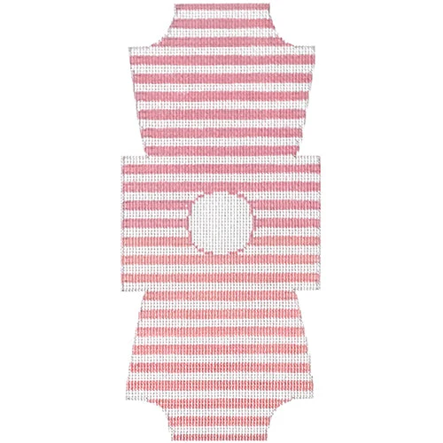 Onesie - Pink Stripe