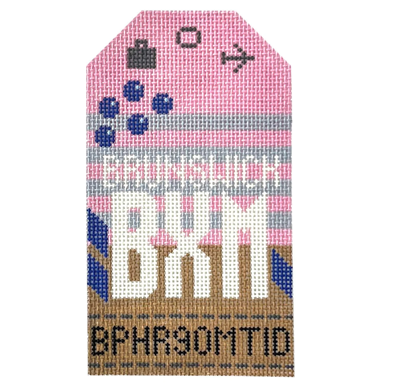 Brunswick BXM Retro Travel Tag