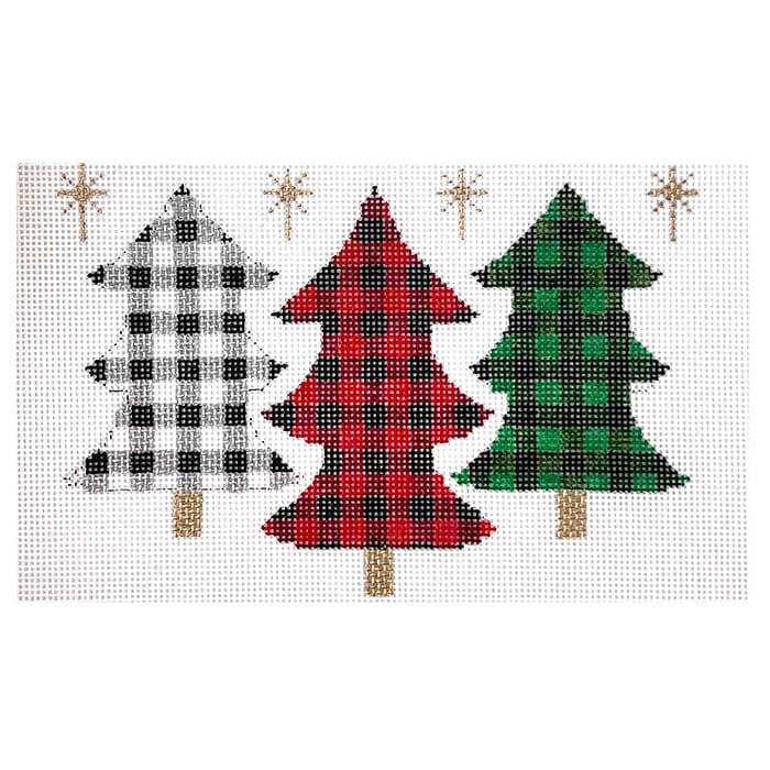 Buffalo Plaid Forest with Stitch Guide