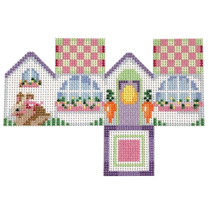 Bunny/Checked Roof Mini Cottage
