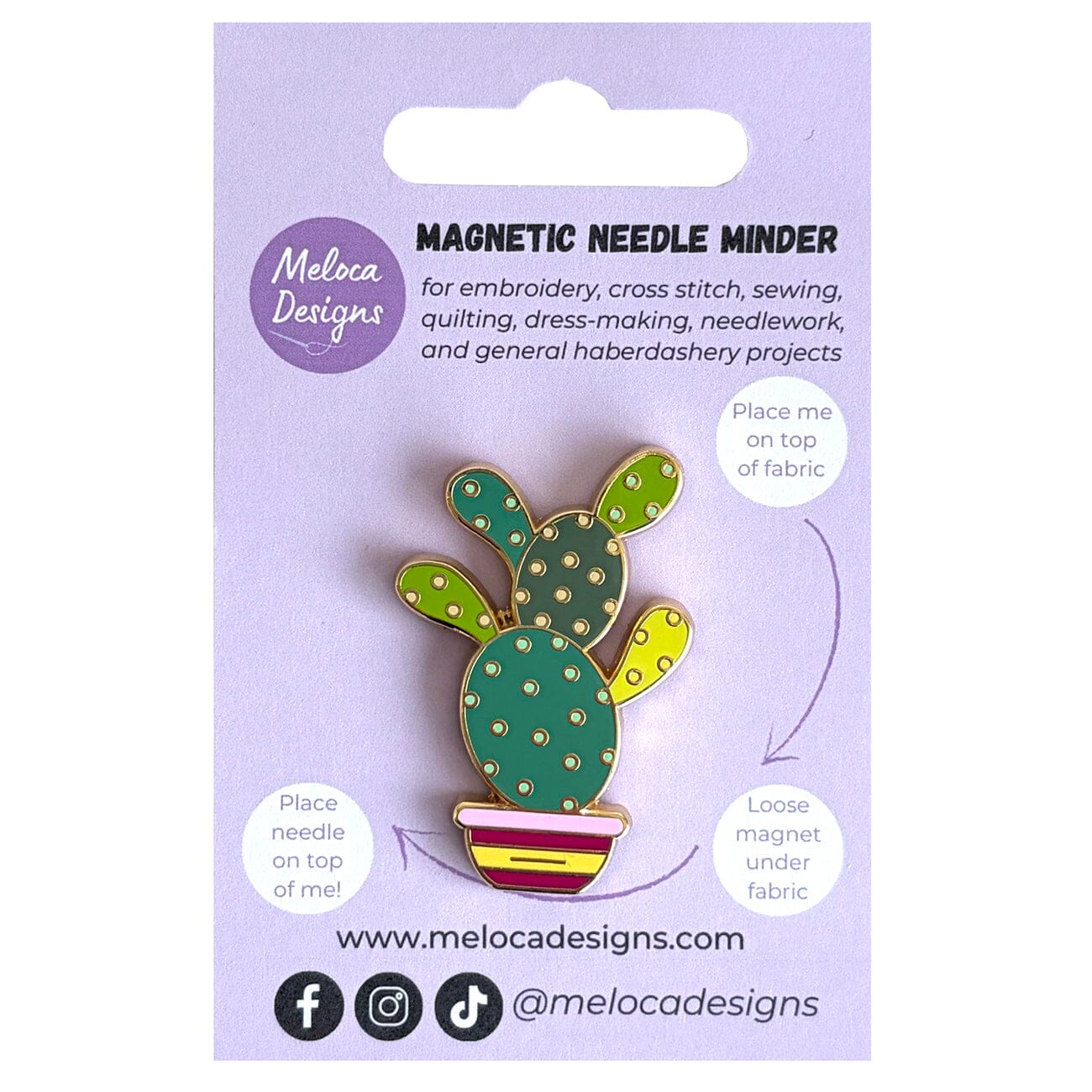 Bunny Ears Cactus Needleminder