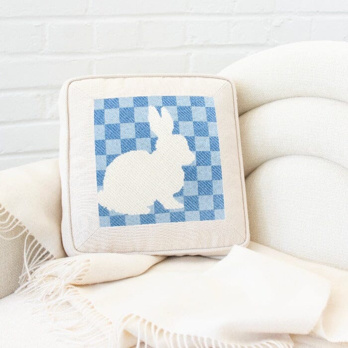 Bunny Stencil - Blue