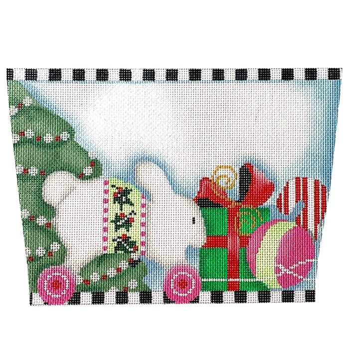 Bunny Toys Stocking Cuff