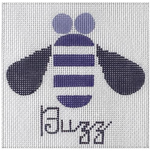 Buzz - Purple & Black Bee