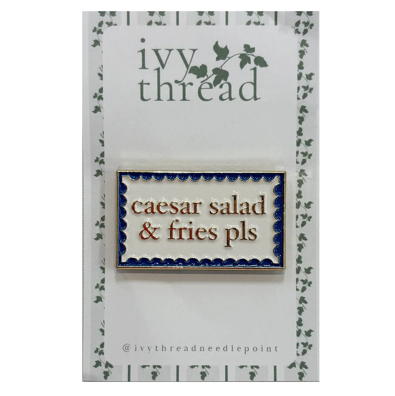 Caesar Salad & Fries Needleminder