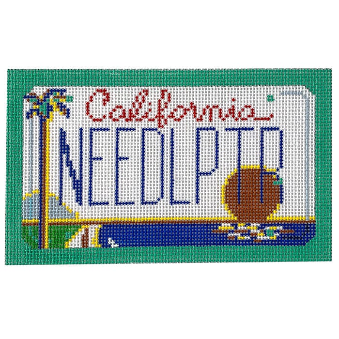 California Mini License Plate