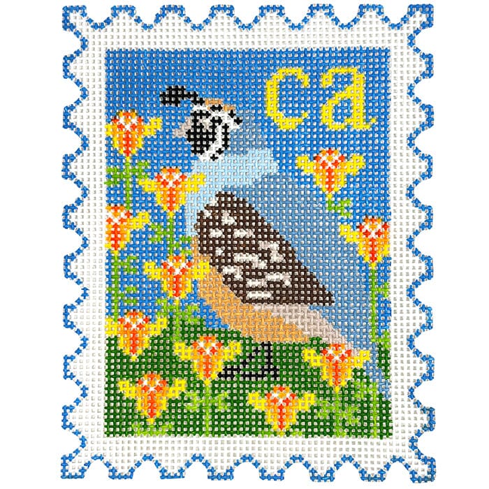 California State Bird & Flower Stamp