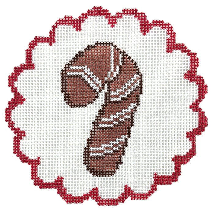 Candy Cane Cookie 4" Ornament