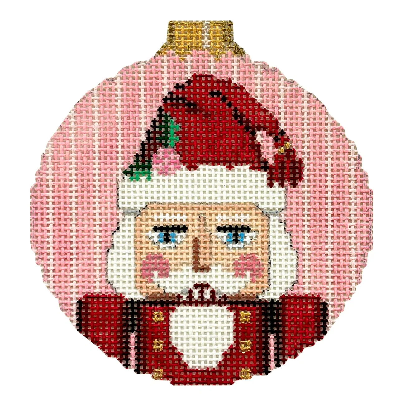 Candy Santa, 3.25" Round