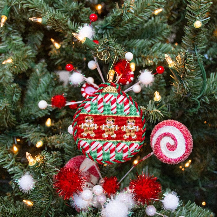 Cane/Gingerbread Ball Ornament Kit - Image 2