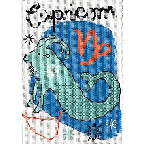 Capricorn Zodiac Rectangle