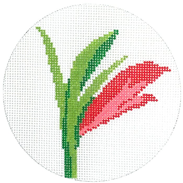 Card Art Ornament - Amaryllis