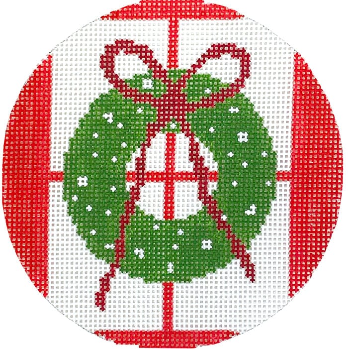 Card Art Ornament - Holiday Door