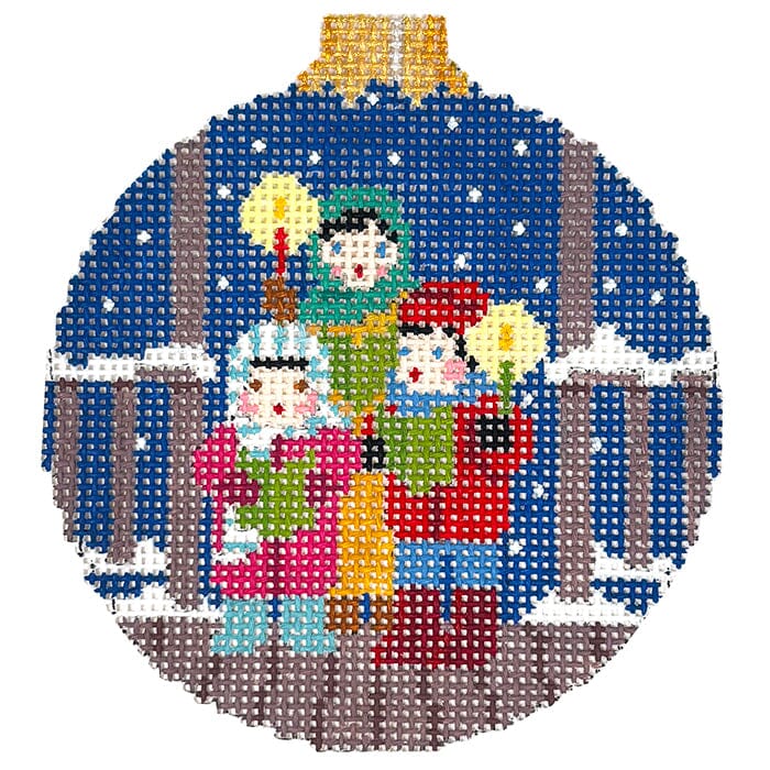 Carolers, 3.25" Round