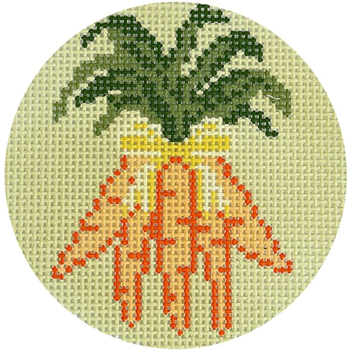 Carrot Bunch Round - Yellow Bow