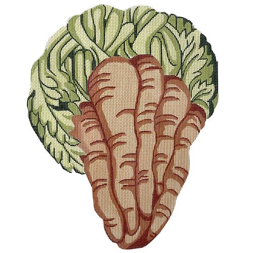 Carrots Bunch Pillow