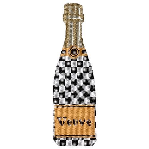 Champagne Bottle - Mackenzie Check