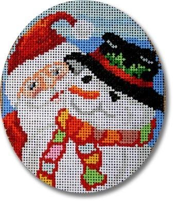 Santa & Snowman