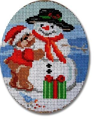 Santa Teddy & Snowman