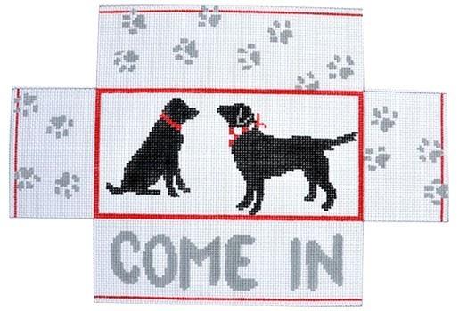 Black Lab Brick Cover