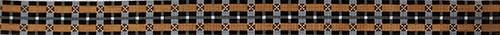 Geometric Belt - Beige, Blue