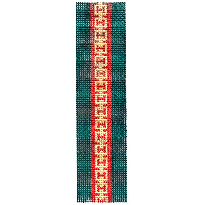 Chain Link on Red & Green Key FOB