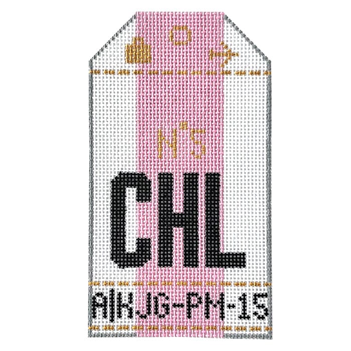 Challis CHL Retro Travel Tag
