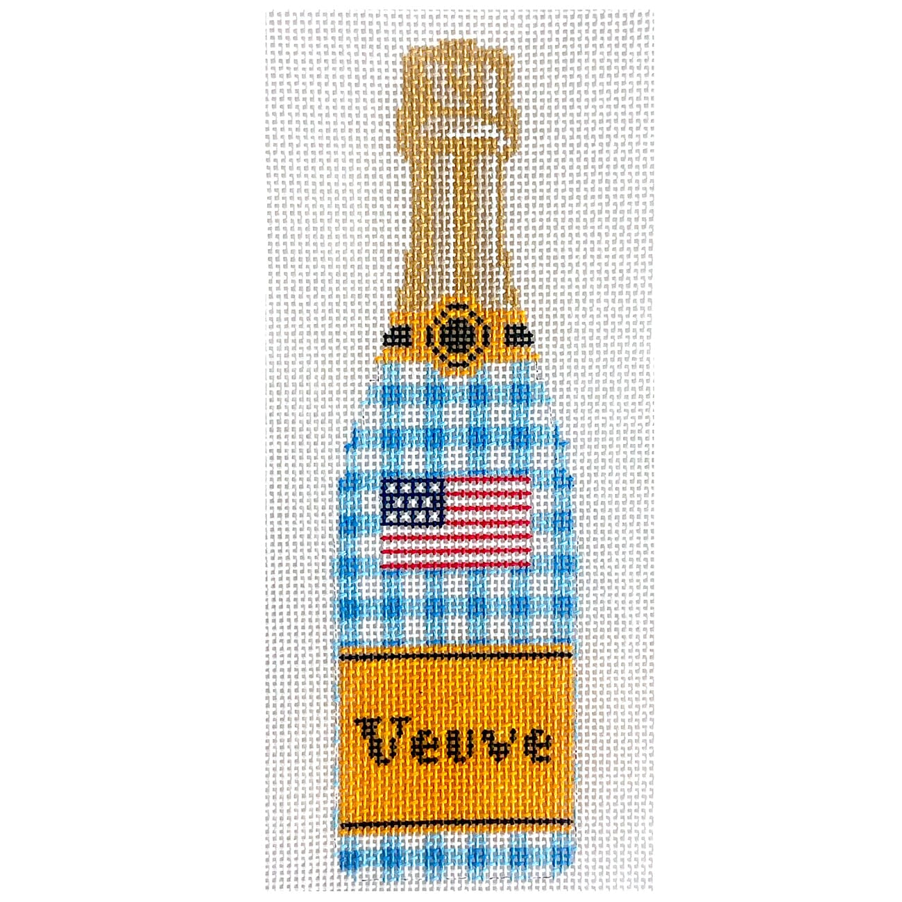 Champagne Bottle - American Flag