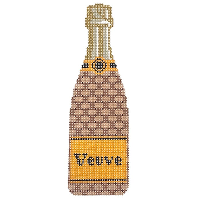 Champagne Bottle - Basketweave