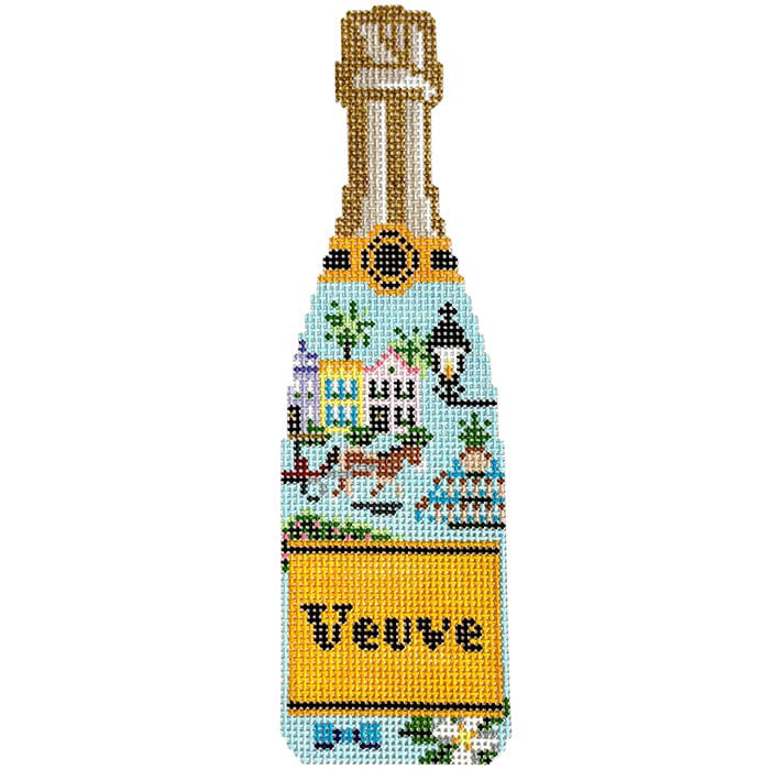 Champagne Bottle - Charleston with Stitch Guide