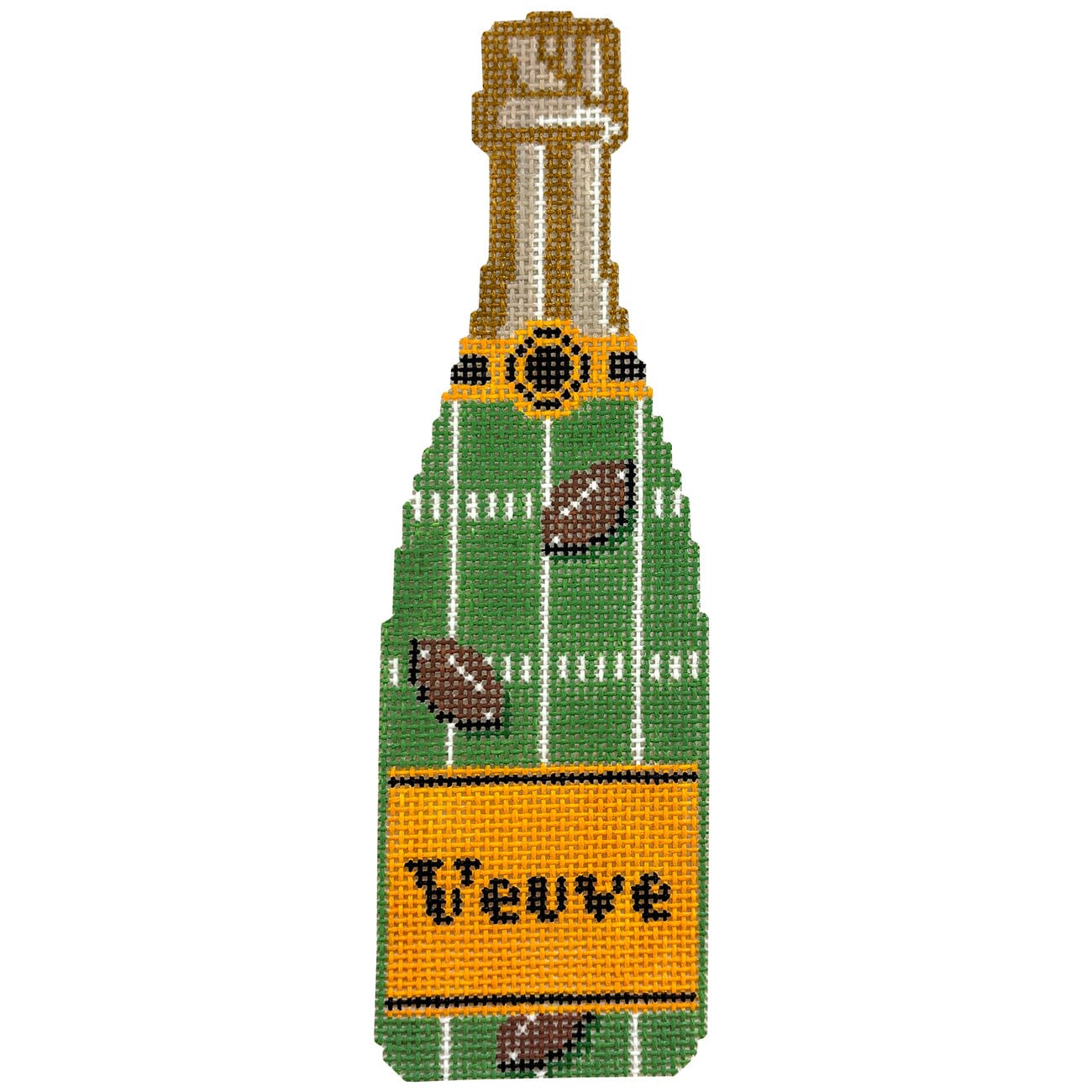 Champagne Bottle - Football