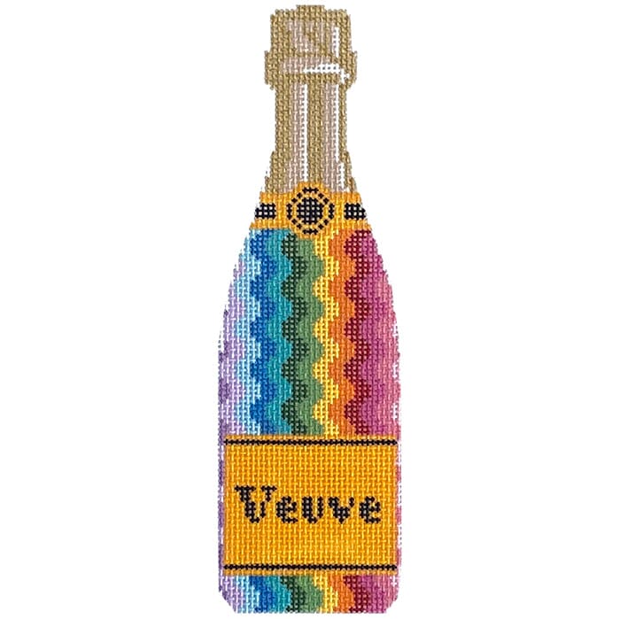 Champagne Bottle - Rainbow