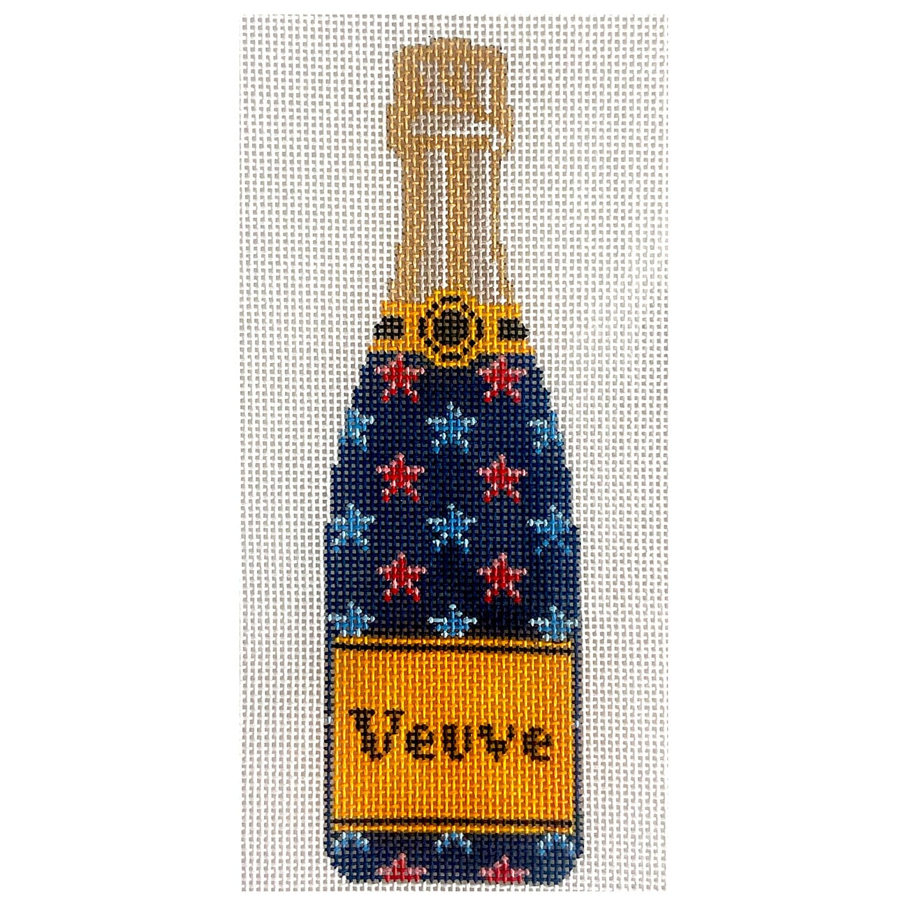 Champagne Bottle - Star Spangled