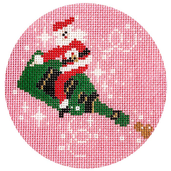Champagne Santa Round