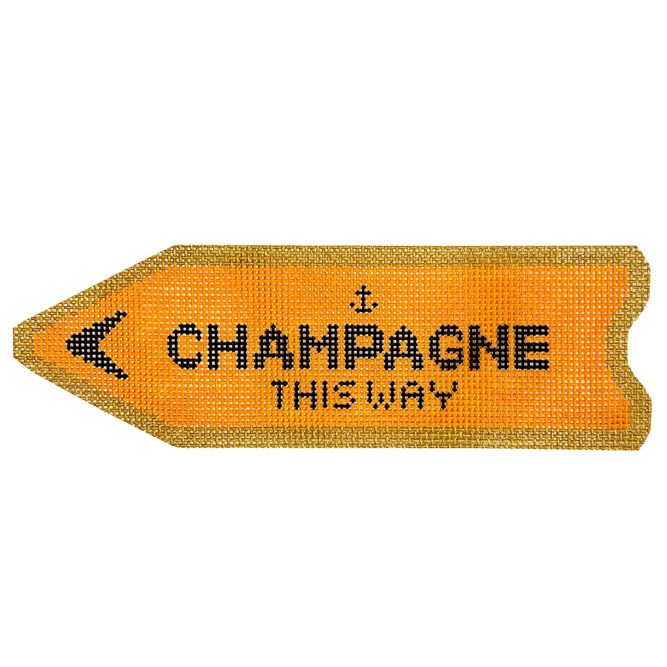 Champagne This Way - Orange on 13